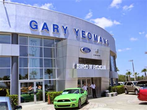 Gary Yeomans Ford Palm Bay, formally Palm Bay Ford, is the premier new Ford and used car dealership located in Palm Bay, FL. . Yeomans ford